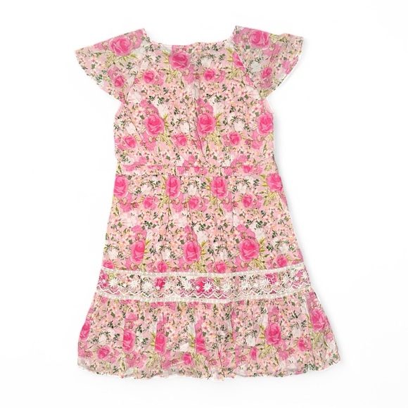 LoveShackFancy Girl’s Mini Victorian Floral Dress
Magenta Flower Fields 12Y - Picture 3 of 4